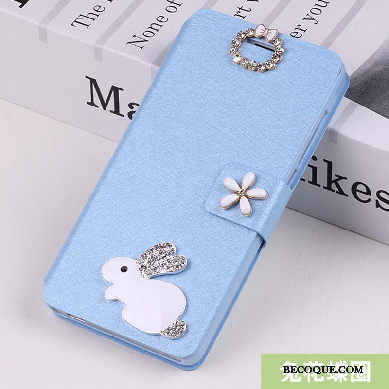 Huawei G7 Plus Coque Housse Bleu Clair Incassable Protection De Téléphone