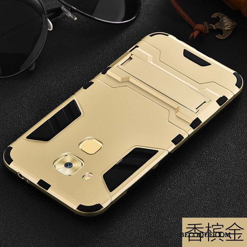 Huawei G7 Plus Coque Or Tout Compris Difficile Protection Incassable Silicone