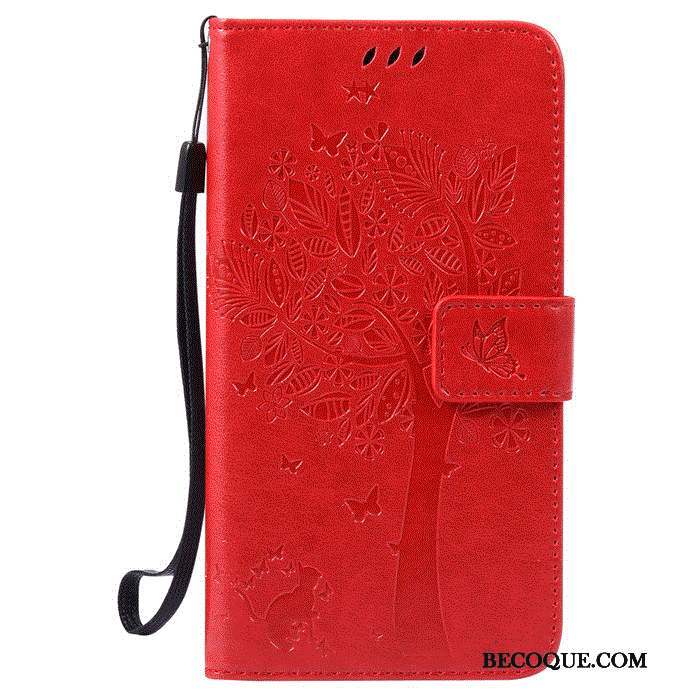 Huawei G7 Plus Coque Rose Téléphone Portable Clamshell Ouvrir La Fenêtre Étui En Cuir Incassable