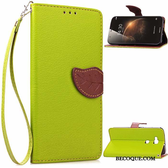 Huawei G7 Plus Coque Téléphone Portable Incassable Tendance Étui En Cuir Clamshell Protection