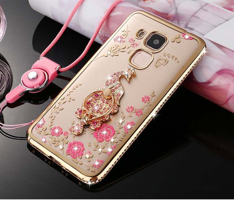 Huawei G7 Plus Fluide Doux Coque De Téléphone Silicone Étui Téléphone Portable Protection