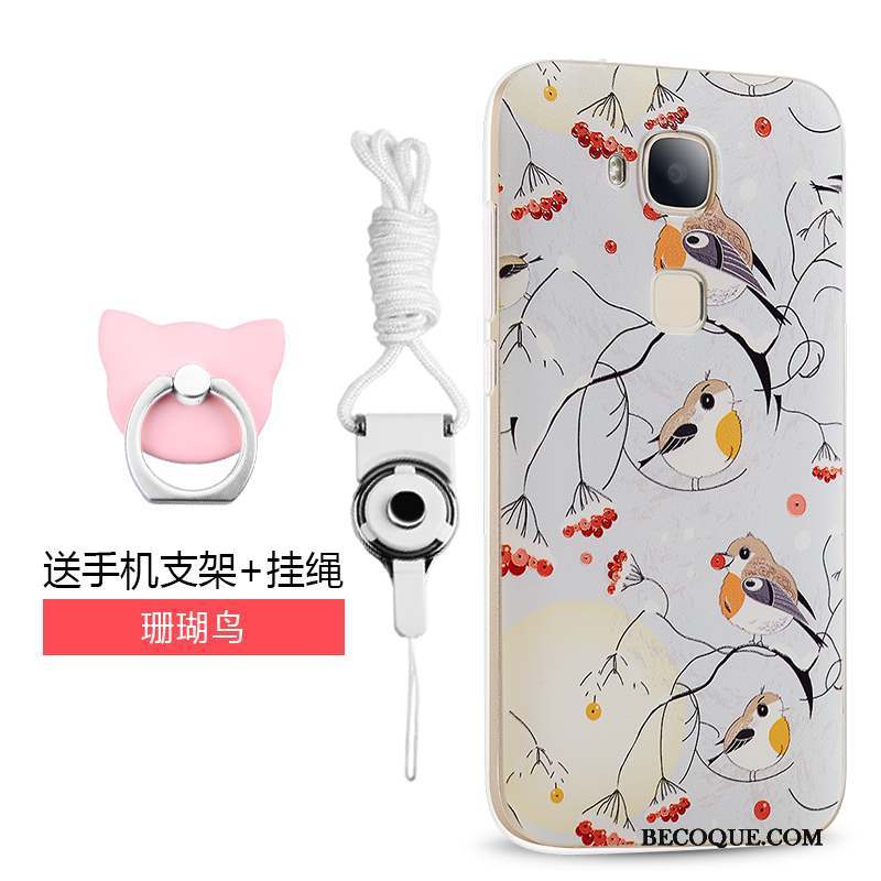 Huawei G7 Plus Incassable Fluide Doux Tendance Coque De Téléphone Dessin Animé Tout Compris