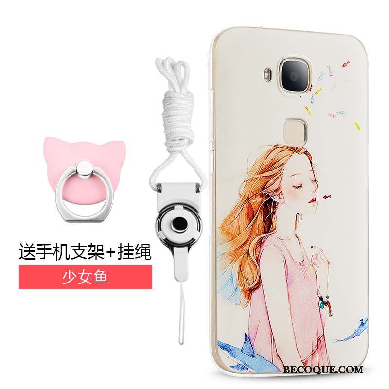 Huawei G7 Plus Incassable Fluide Doux Tendance Coque De Téléphone Dessin Animé Tout Compris