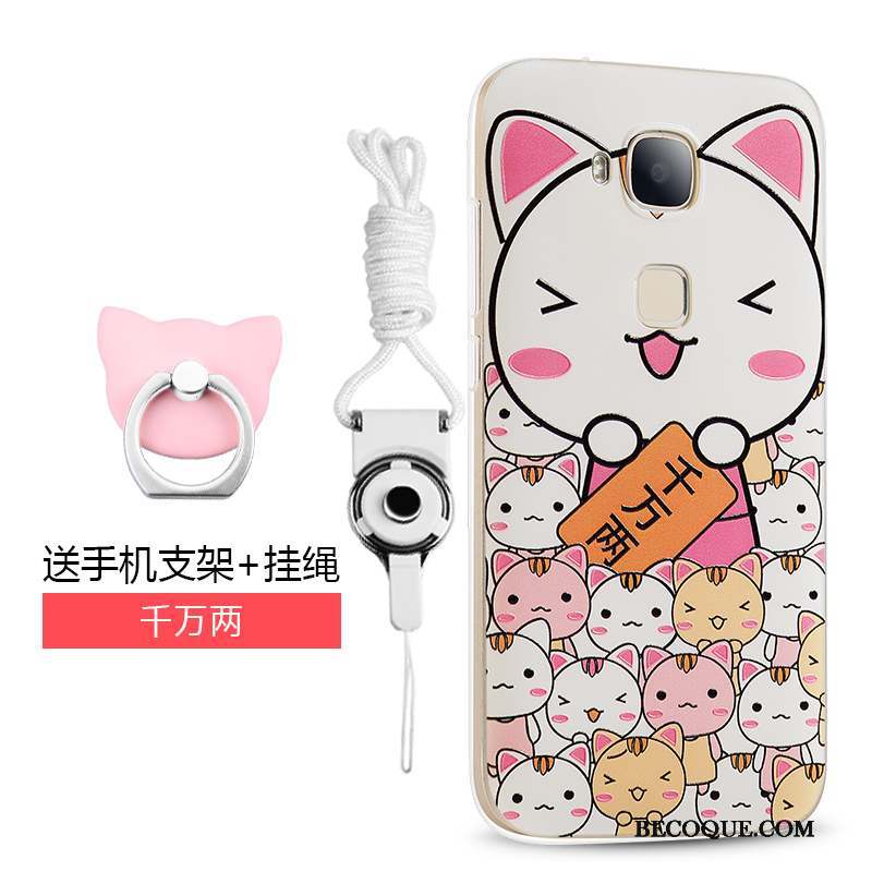 Huawei G7 Plus Incassable Fluide Doux Tendance Coque De Téléphone Dessin Animé Tout Compris