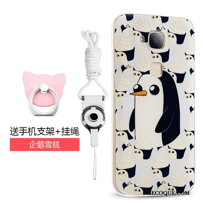 Huawei G7 Plus Incassable Fluide Doux Tendance Coque De Téléphone Dessin Animé Tout Compris