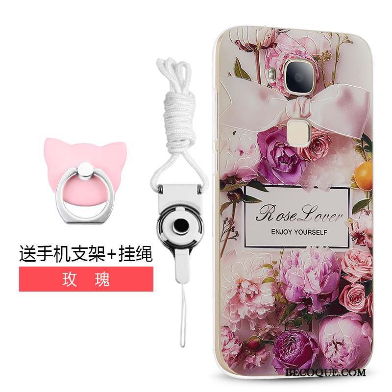 Huawei G7 Plus Incassable Fluide Doux Tendance Coque De Téléphone Dessin Animé Tout Compris