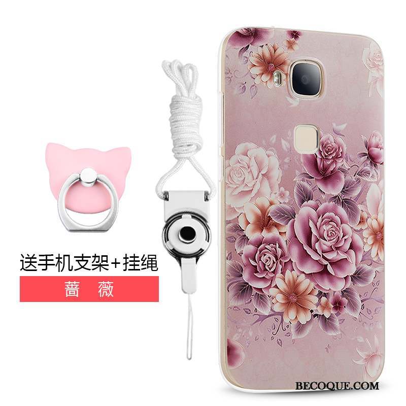 Huawei G7 Plus Incassable Fluide Doux Tendance Coque De Téléphone Dessin Animé Tout Compris