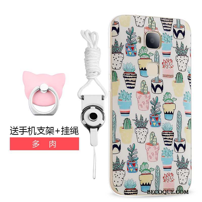 Huawei G7 Plus Incassable Fluide Doux Tendance Coque De Téléphone Dessin Animé Tout Compris