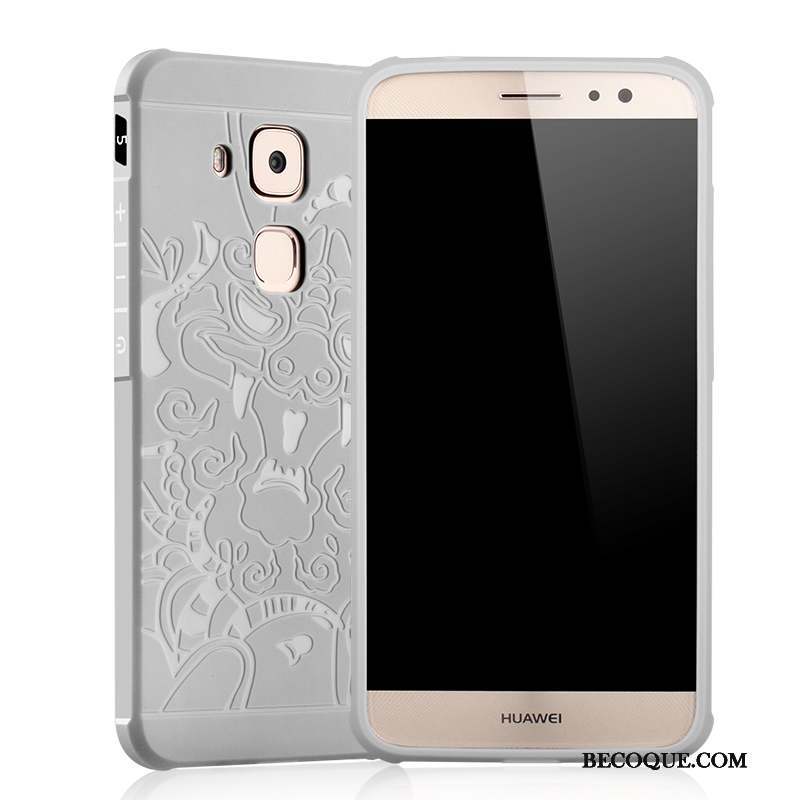 Huawei G7 Plus Incassable Fluide Doux Étui Tout Compris Silicone Coque De Téléphone