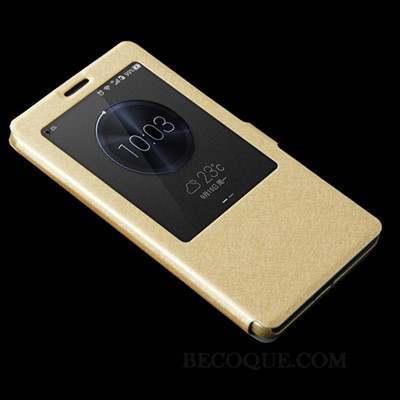 Huawei G7 Plus Or Étui En Cuir Coque Housse Protection Téléphone Portable