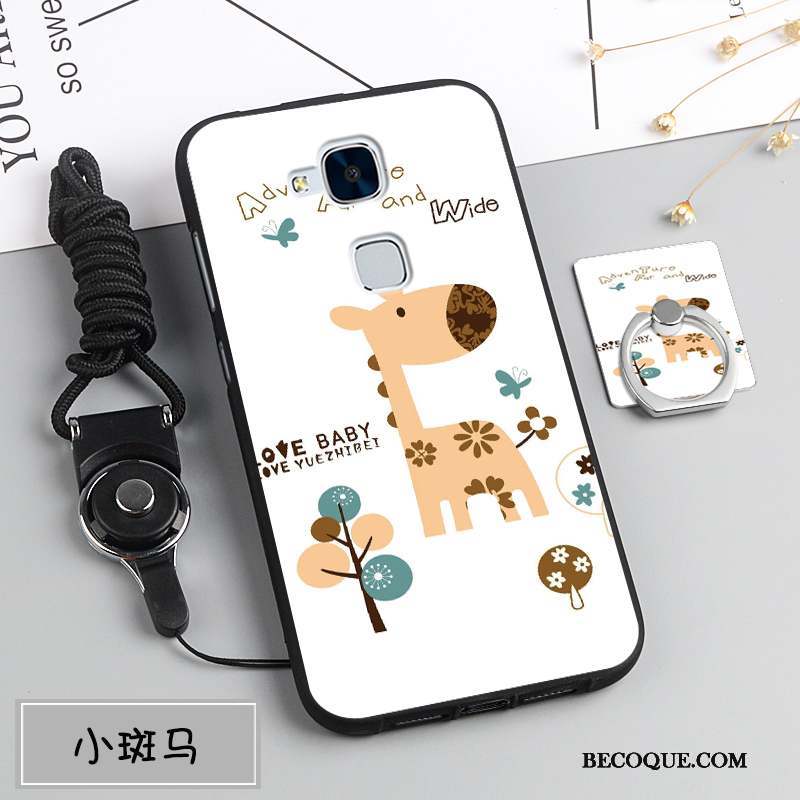 Huawei G7 Plus Protection Incassable Silicone Coque Téléphone Portable Violet
