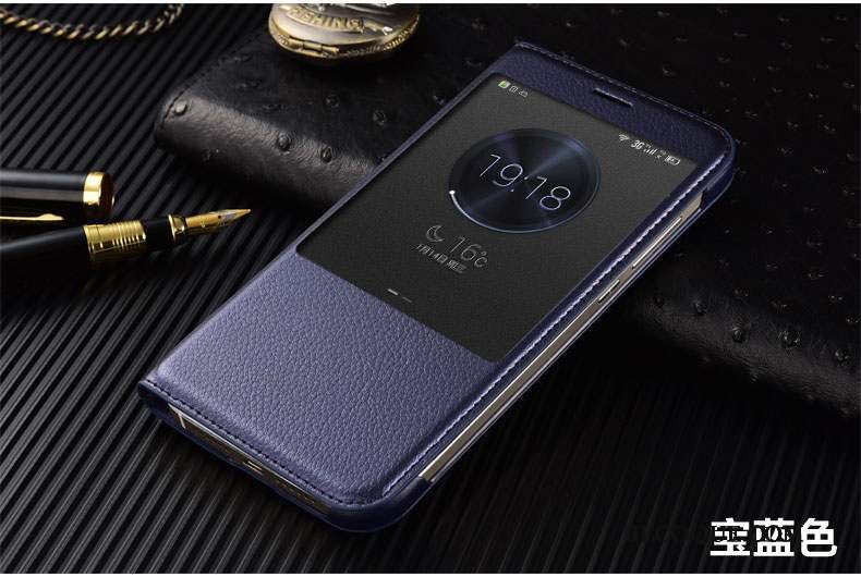 Huawei G7 Plus Protection Or Téléphone Portable Coque De Téléphone Étui Étui En Cuir