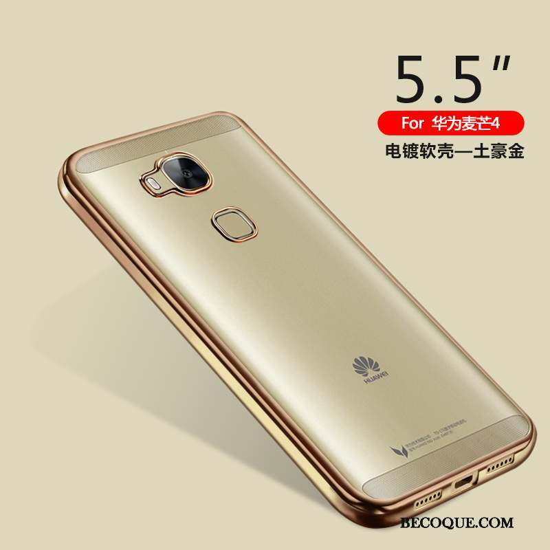 Huawei G7 Plus Tout Compris Coque De Téléphone Protection Silicone Étui Transparent