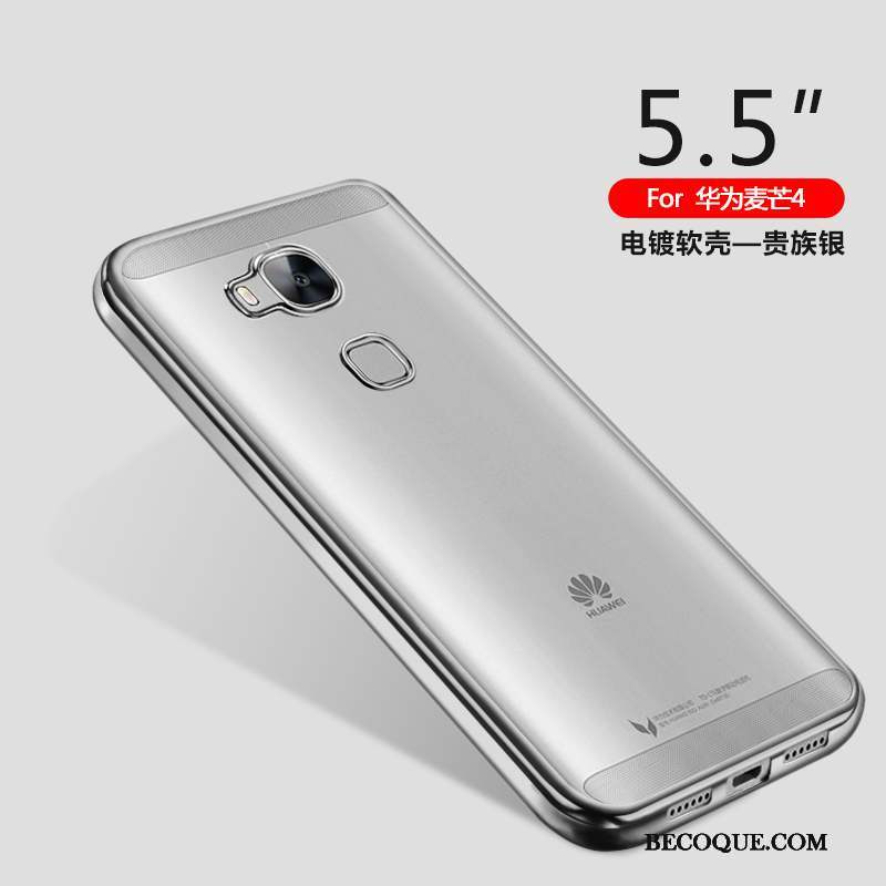 Huawei G7 Plus Tout Compris Coque De Téléphone Protection Silicone Étui Transparent