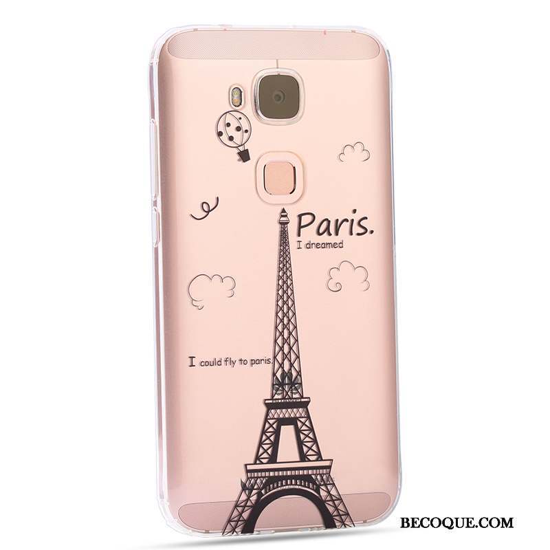 Huawei G7 Plus Tout Compris Fluide Doux Silicone Étui Personnalité Coque De Téléphone