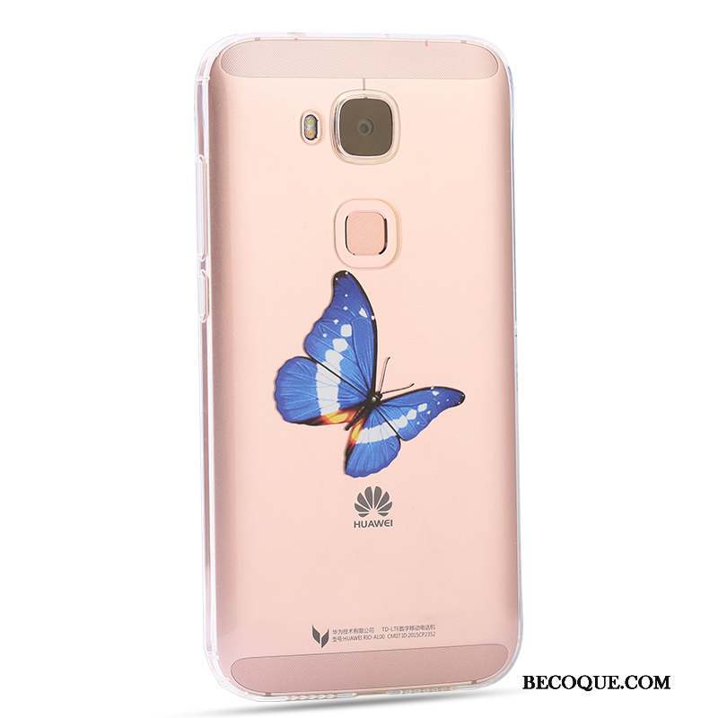 Huawei G7 Plus Tout Compris Fluide Doux Silicone Étui Personnalité Coque De Téléphone