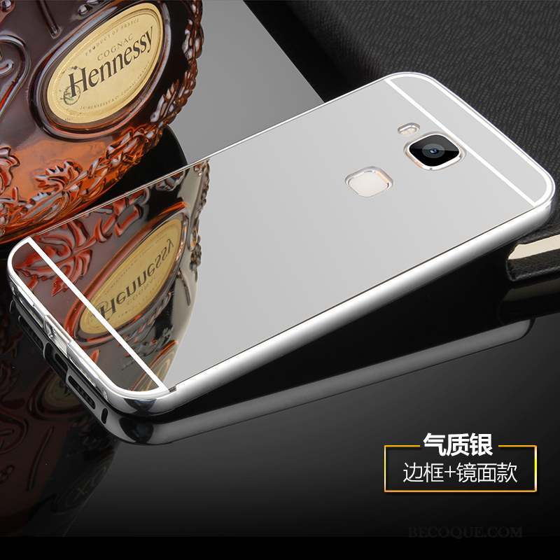 Huawei G7 Plus Étui Border Protection Coque De Téléphone Métal Incassable