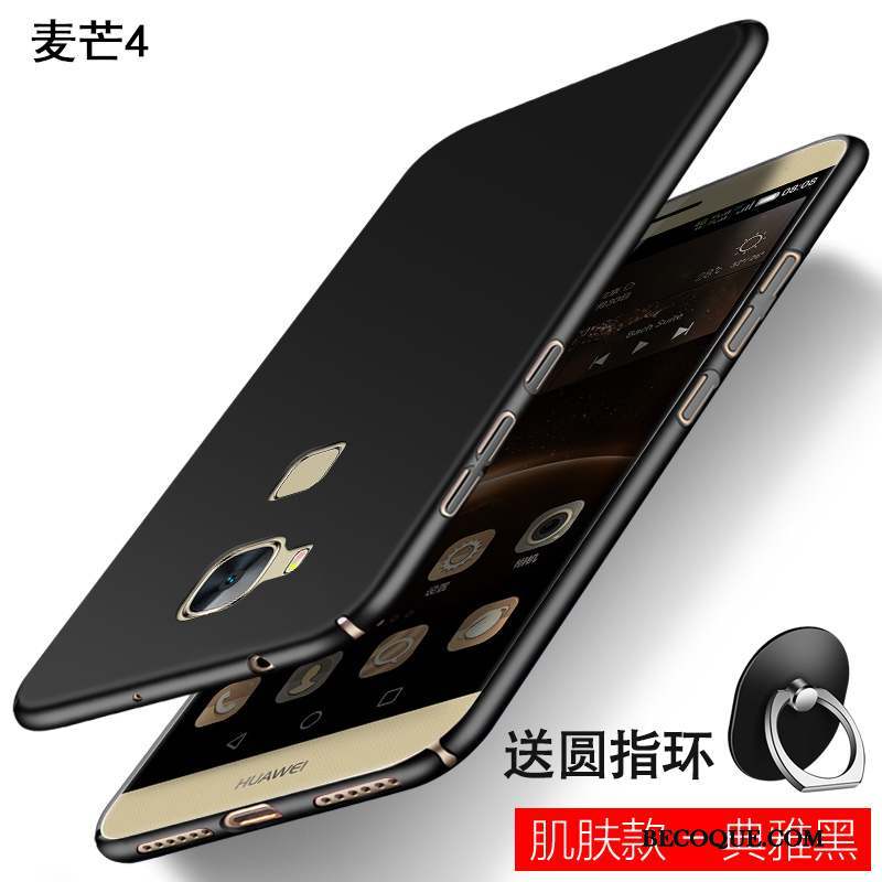 Huawei G7 Plus Étui Coque De Téléphone Protection Difficile Rose Délavé En Daim