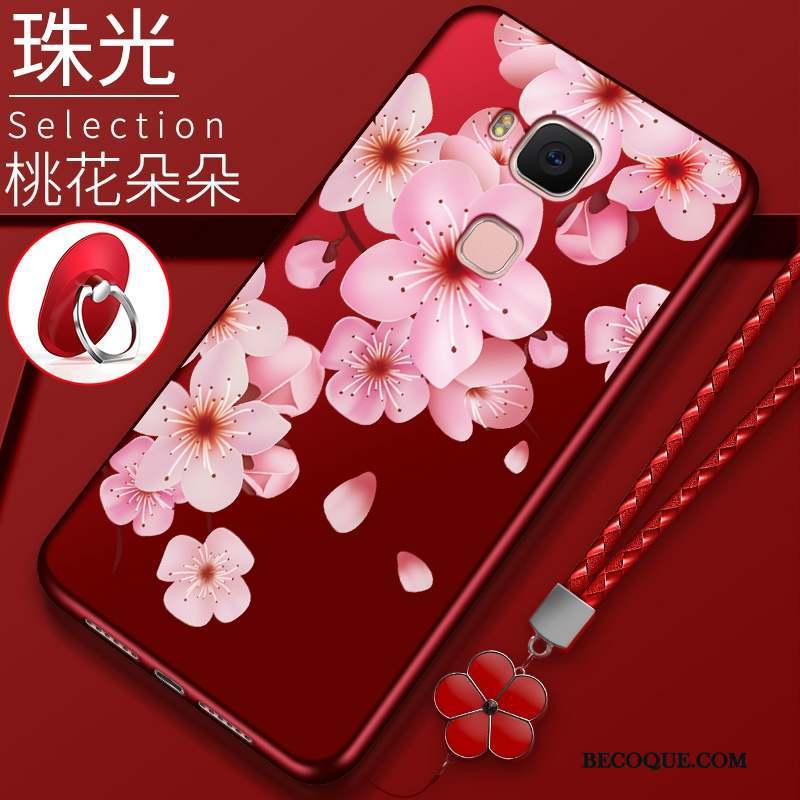 Huawei G7 Plus Étui Protection Silicone Coque De Téléphone Noir Nouveau