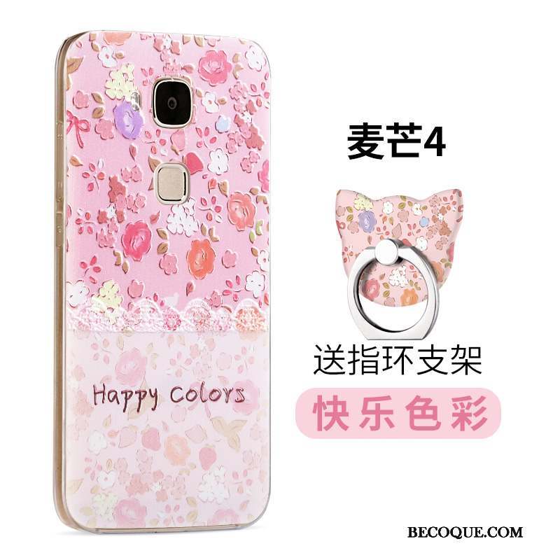 Huawei G7 Plus Étui Tout Compris Fluide Doux Coque De Téléphone Protection Multicolore