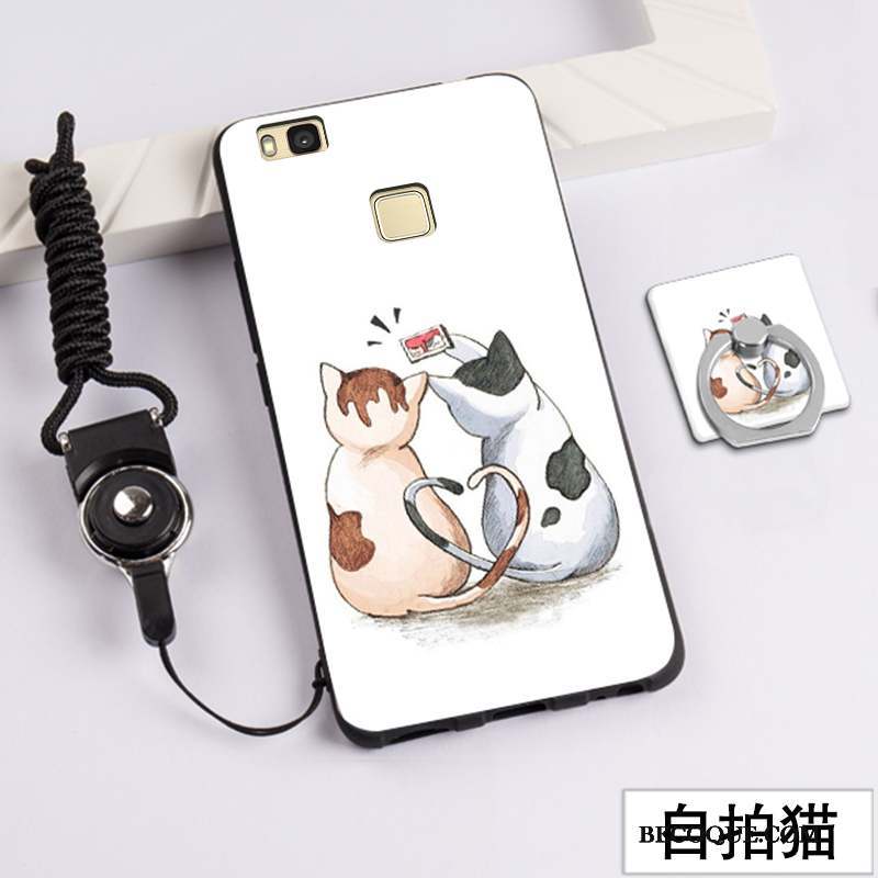 Huawei G9 Lite Coque De Téléphone Peinture Étui Dessin Animé Téléphone Portable Rose