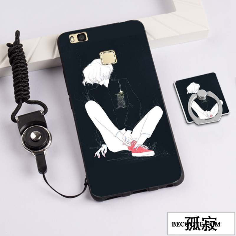 Huawei G9 Lite Coque De Téléphone Peinture Étui Dessin Animé Téléphone Portable Rose