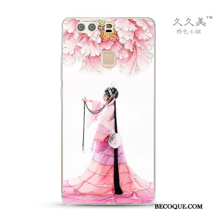 Huawei G9 Lite Coque Protection Jeunesse Étui Incassable Silicone Style Chinois