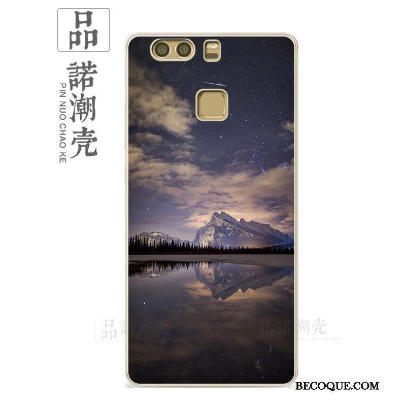 Huawei G9 Lite Paysage Art Incassable Coque De Téléphone Créatif Très Mince