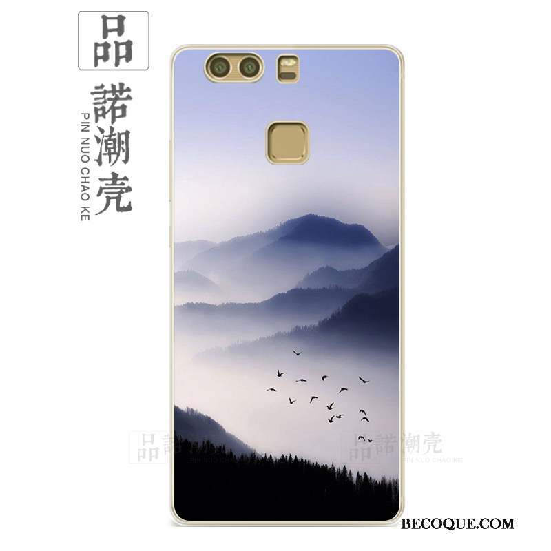 Huawei G9 Lite Paysage Art Incassable Coque De Téléphone Créatif Très Mince