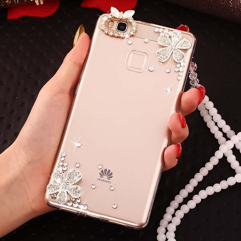 Huawei G9 Lite Strass Incassable Jeunesse Bleu Protection Coque