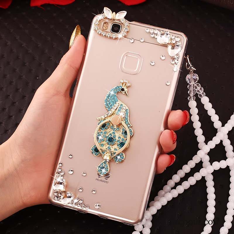 Huawei G9 Lite Strass Incassable Jeunesse Bleu Protection Coque