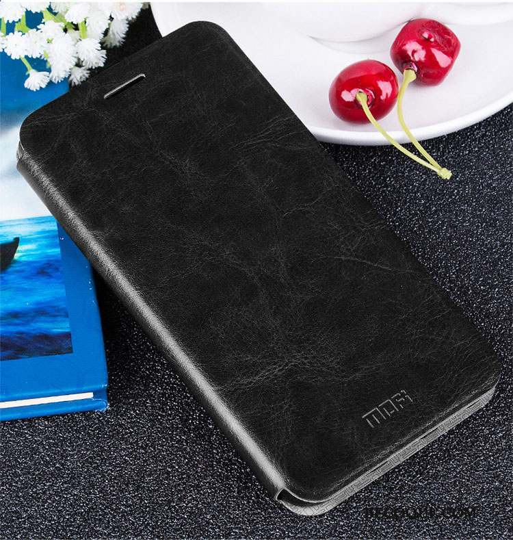 Huawei G9 Plus Bleu Clair Incassable Étui En Cuir Coque Protection De Téléphone