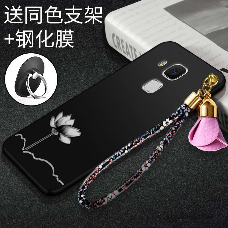 Huawei G9 Plus Coque Créatif Silicone Rouge Incassable Tout Compris Fluide Doux