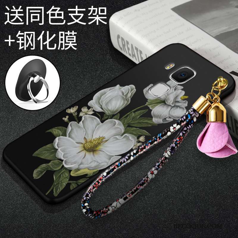Huawei G9 Plus Coque Créatif Silicone Rouge Incassable Tout Compris Fluide Doux