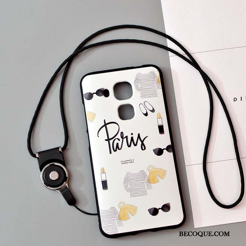 Huawei G9 Plus Coque De Téléphone Fluide Doux Étui Dessin Animé Ornements Suspendus Téléphone Portable