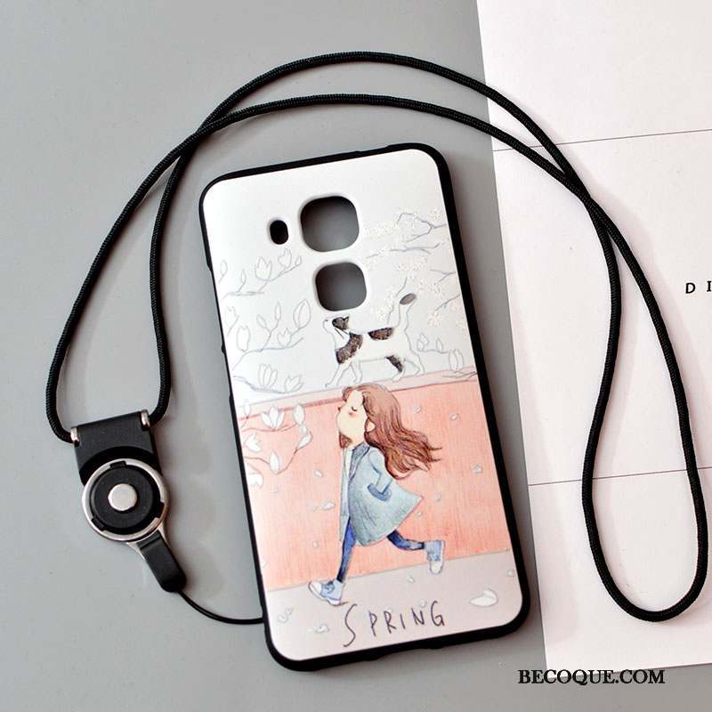 Huawei G9 Plus Coque De Téléphone Fluide Doux Étui Dessin Animé Ornements Suspendus Téléphone Portable