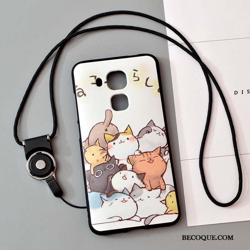 Huawei G9 Plus Coque De Téléphone Fluide Doux Étui Dessin Animé Ornements Suspendus Téléphone Portable