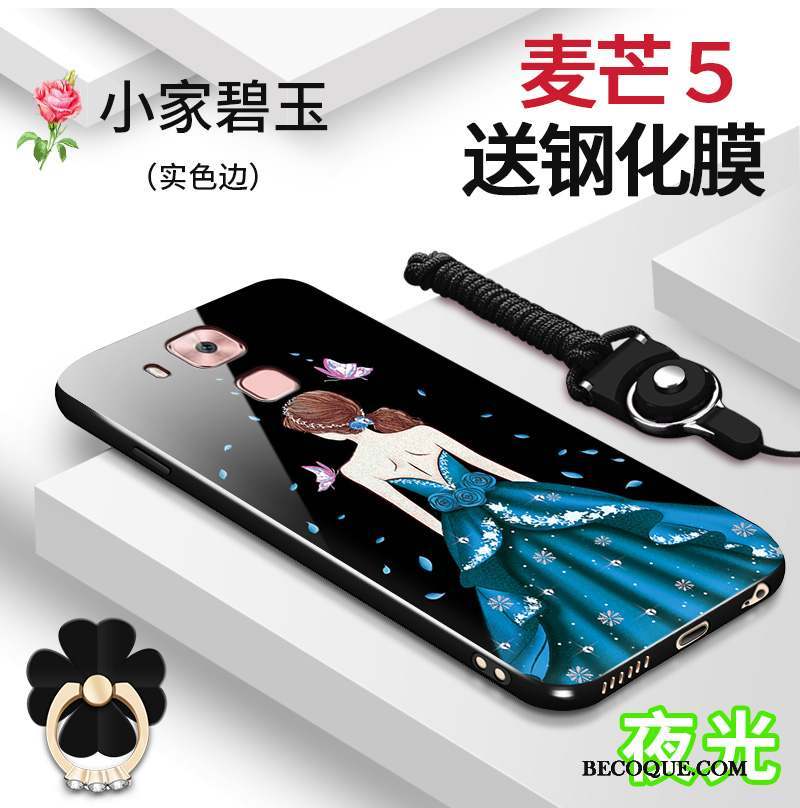 Huawei G9 Plus Coque De Téléphone Tendance Incassable Tout Compris Silicone Fluide Doux