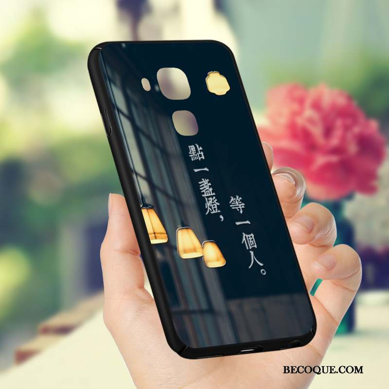 Huawei G9 Plus Coque Difficile Incassable Tout Compris Délavé En Daim Nouveau