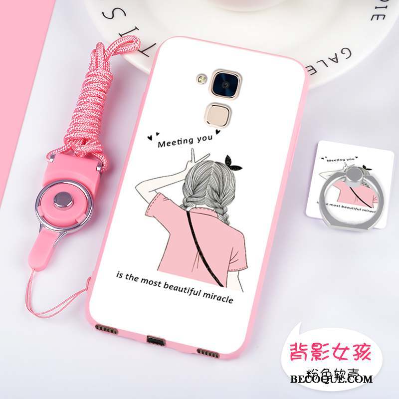 Huawei G9 Plus Coque Incassable Fluide Doux Dessin Animé Étui Protection Silicone