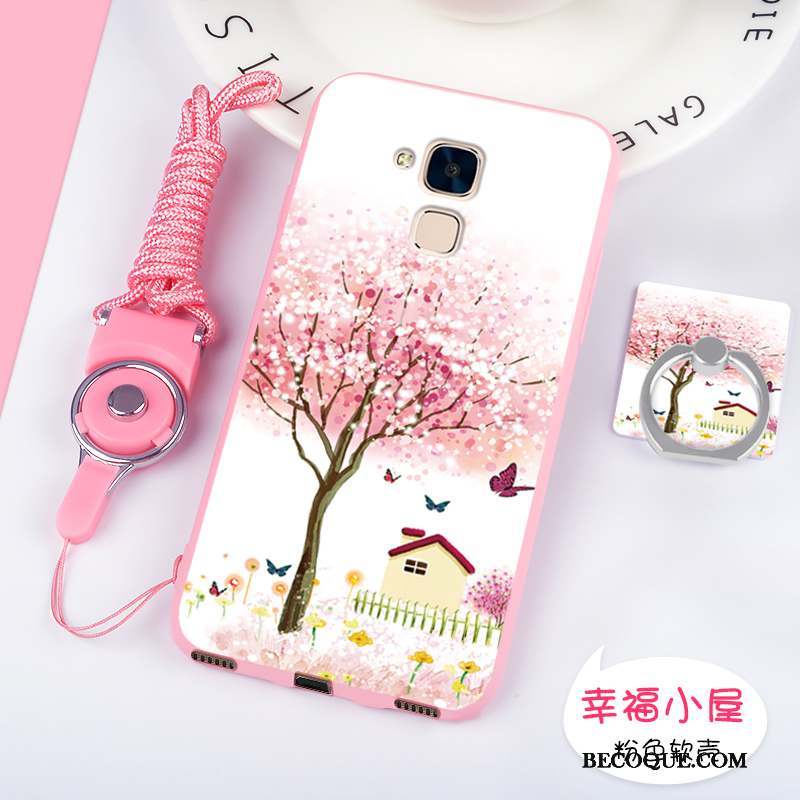 Huawei G9 Plus Coque Incassable Fluide Doux Dessin Animé Étui Protection Silicone