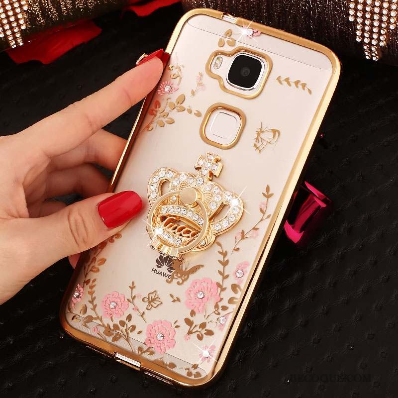 Huawei G9 Plus Coque Personnalité Étui Incassable Protection Tout Compris Rose