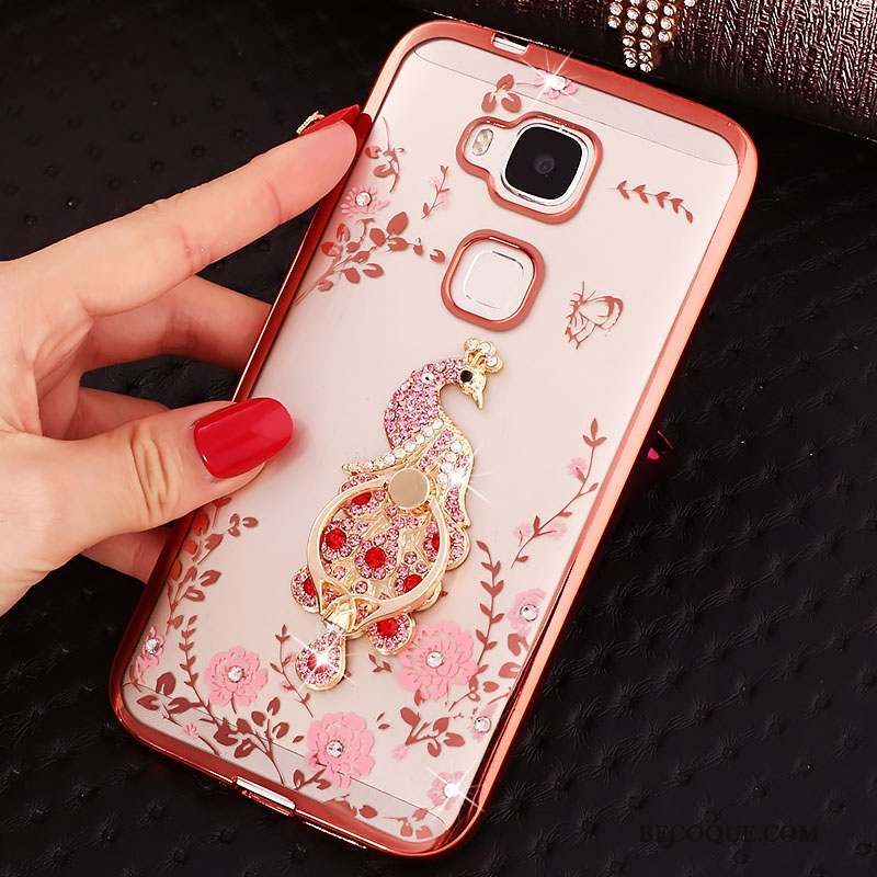 Huawei G9 Plus Coque Personnalité Étui Incassable Protection Tout Compris Rose