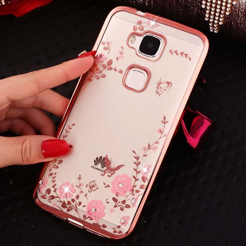 Huawei G9 Plus Coque Personnalité Étui Incassable Protection Tout Compris Rose