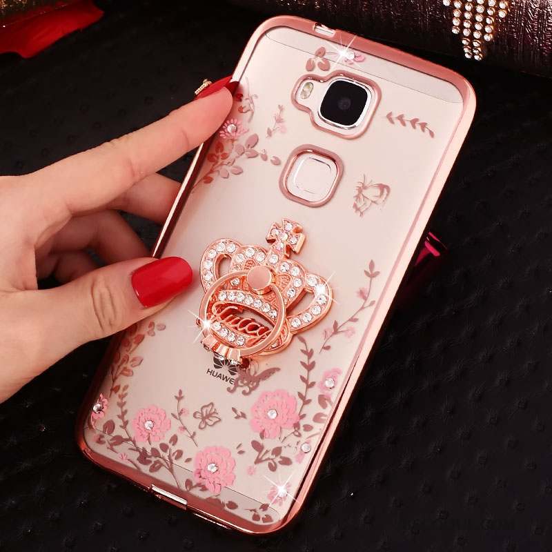 Huawei G9 Plus Coque Personnalité Étui Incassable Protection Tout Compris Rose