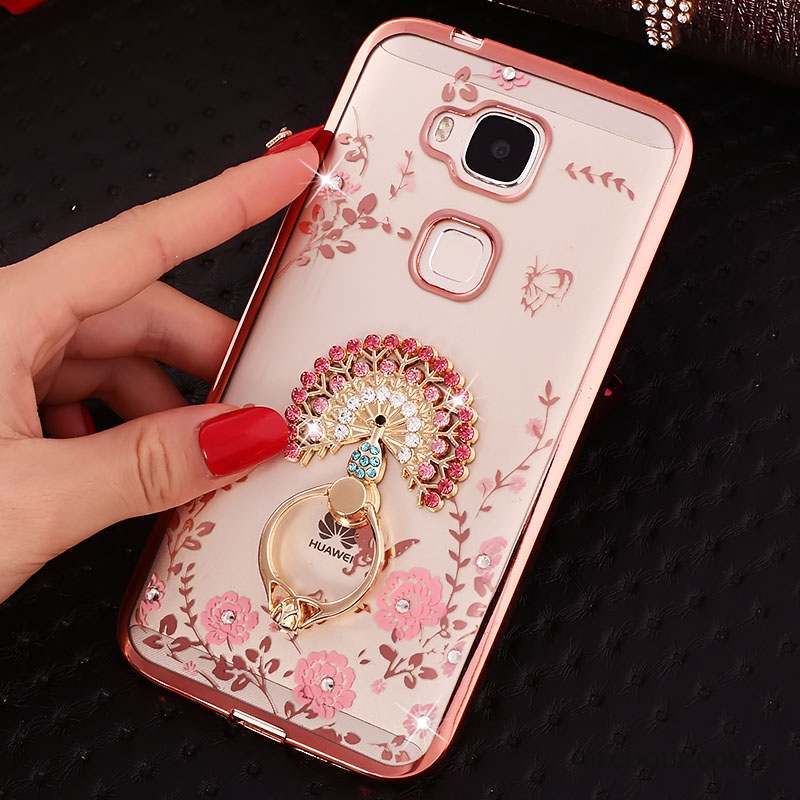 Huawei G9 Plus Coque Personnalité Étui Incassable Protection Tout Compris Rose