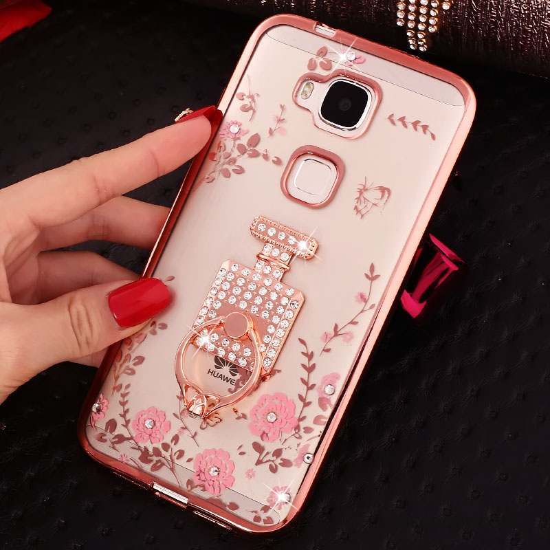 Huawei G9 Plus Coque Personnalité Étui Incassable Protection Tout Compris Rose