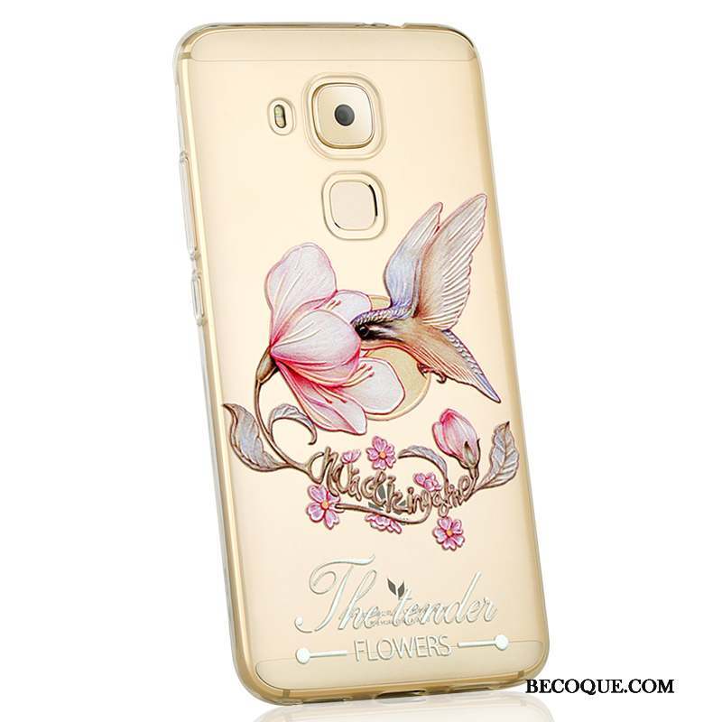 Huawei G9 Plus Coque Personnalité Étui Violet Créatif Dessin Animé Tout Compris