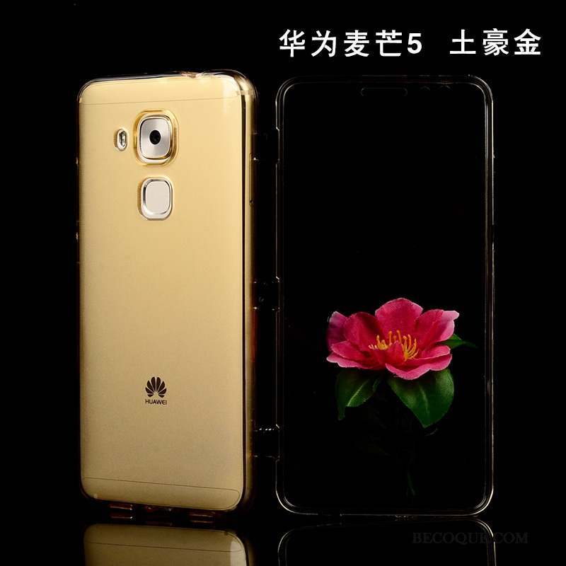 Huawei G9 Plus Coque Protection Étui Transparent Fluide Doux Téléphone Portable Tout Compris