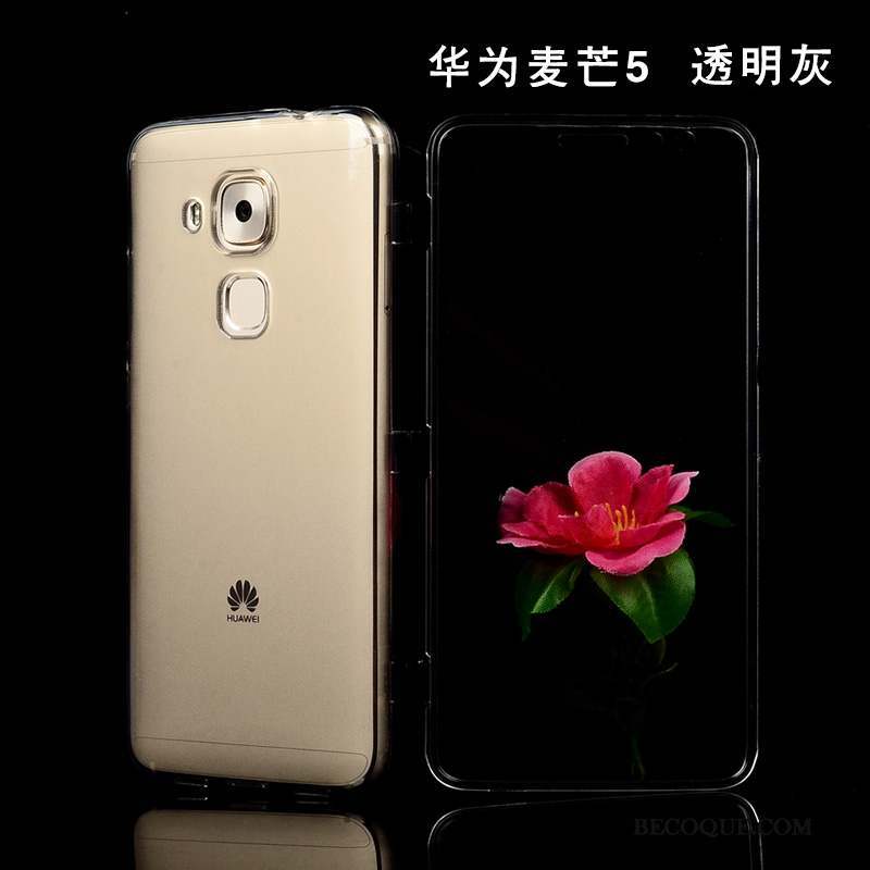 Huawei G9 Plus Coque Protection Étui Transparent Fluide Doux Téléphone Portable Tout Compris